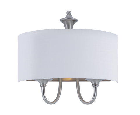 Bongo 1-Light Wall Sconce Satin Nickel - C157-10012WLSN