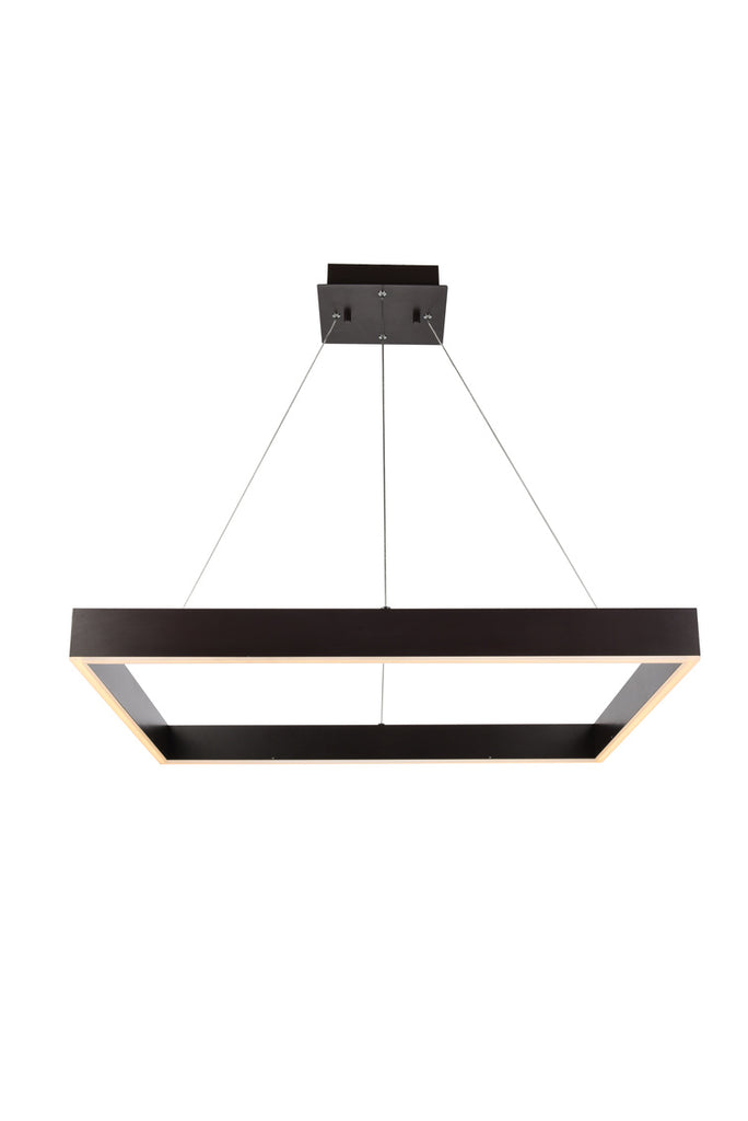 ZC121-5103D32BR - Regency Lighting: Devlin LED light in brown Pendant