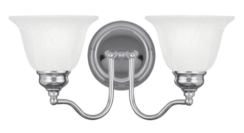 Livex Essex 2 Light Polished Chrome Bath Light - C185-1352-05