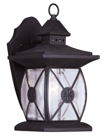 Livex Providence 1 Light Bronze Outdoor Wall Lantern - C185-2091-07