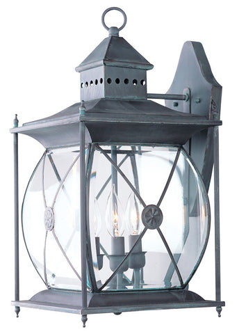 Livex Providence 3 Light Charcoal Outdoor Wall Lantern - C185-2093-61