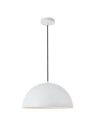 ZC121-LD4025D16WH - Living District: Forte 1 light White Pendant