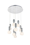 ZC121-5107D9C - Regency Lighting: Lea 9 light in Chrome Pendant