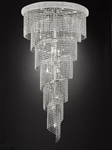 French Empire Empress Crystal(Tm) Chandelier Lighting H 54" W 30" - Cjd-Cs/2178/30