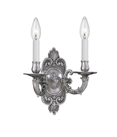 2 Light Pewter Traditional Sconce - C193-642-PW