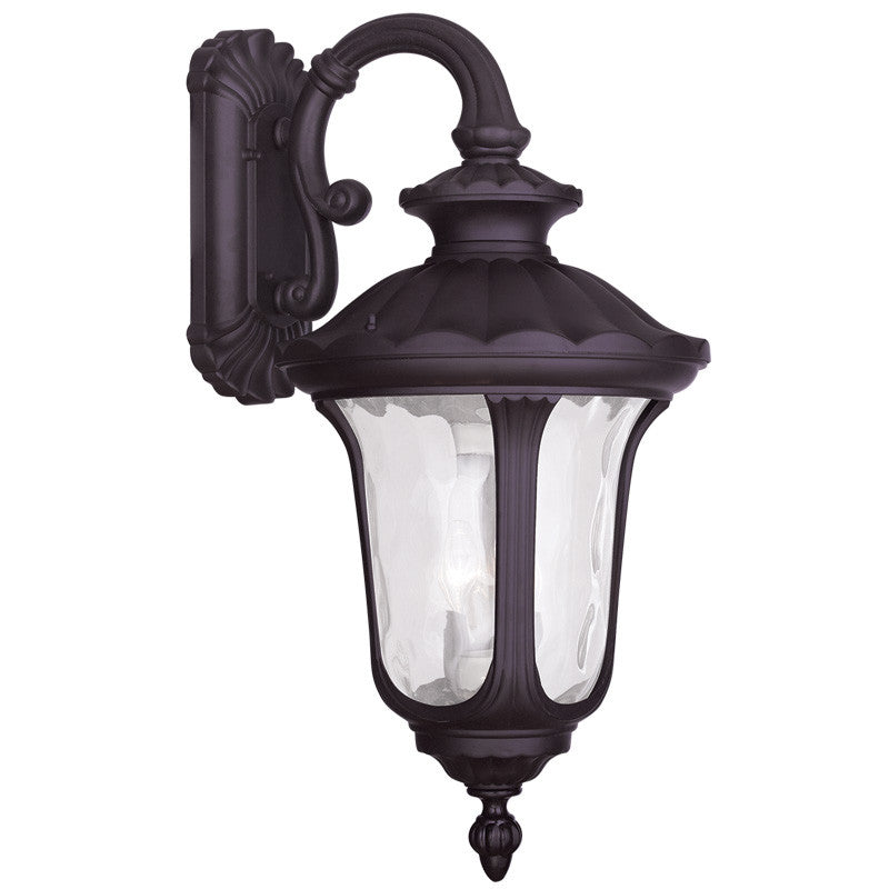 Livex Oxford 3 Light Bronze Outdoor Wall Lantern - C185-7863-07