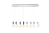 ZC121-5107D8C - Regency Lighting: Lea 8 light in Chrome Pendant