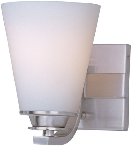 Conical 1-Light Bath Vanity Satin Nickel - C157-9011SWSN