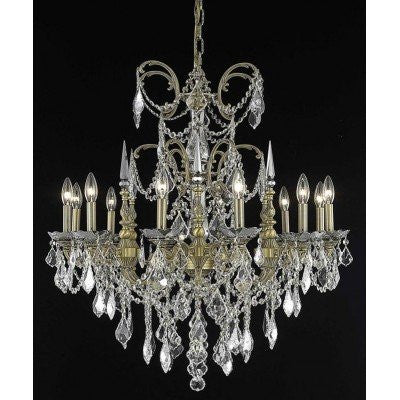 ZC121-9712D32AB/EC By Regency Lighting - Athena Collection Antique Bronze Finish 12 Lights Dining Room