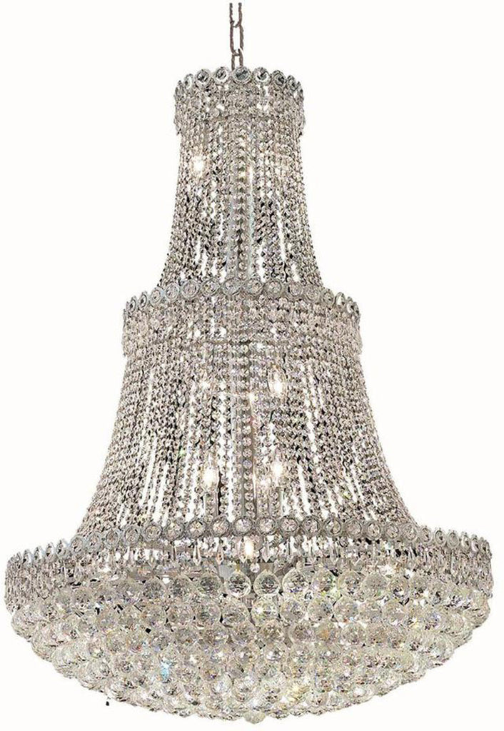 ZC121-1901G30C/EC By Regency Lighting - Century Collection Chrome Finish 17 Lights Foyer/Hallway