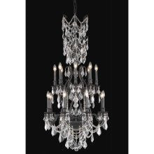 ZC121-9616D27DB/EC By Regency Lighting Monarch Collection 16 Lights Chandelier Dark Bronze Finish