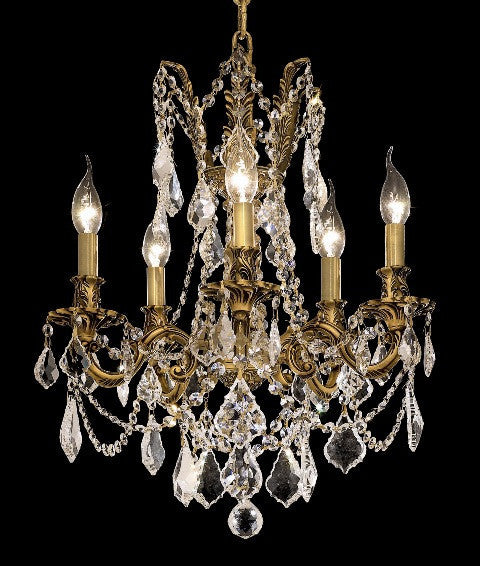 C121-9616G37PW/RC By Elegant Lighting Monarch Collection 16 Light Chandeliers Pewter Finish