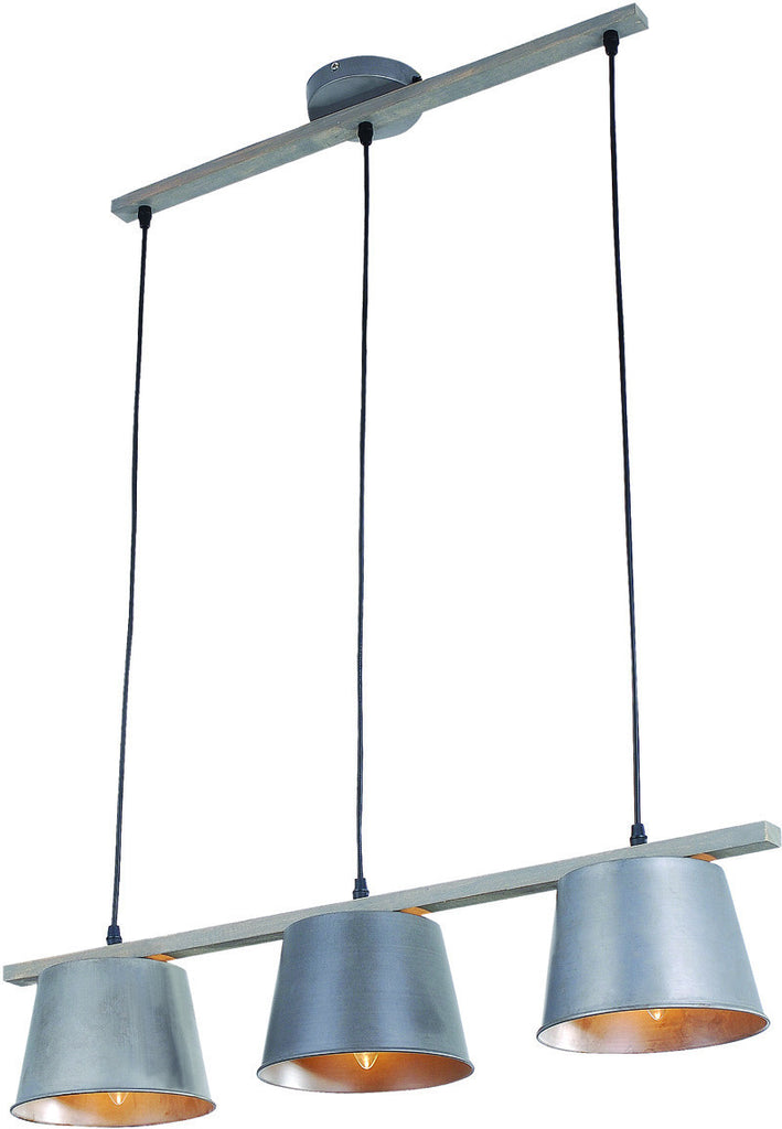 C121-PD1230 By Elegant Lighting - Industrial Collection Antique Finish 3 Lights Pendant lamp