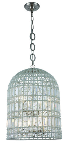 ZC121-1701D16PN - Urban Classic: Capistrano 6 Light Polished Nickel Pendant