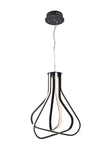 ZC121-5105D18BK - Regency Lighting: Dahlia 3 light in Black Pendant