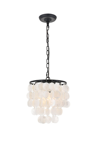 ZC121-LD5050D10BK - Living District: Selene 1 light Black Pendant