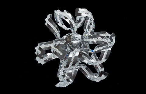C121-2068W12C/EC - Regency Lighting: Tiffany 3 light Chrome Wall Sconce Clear Elegant Cut Crystal